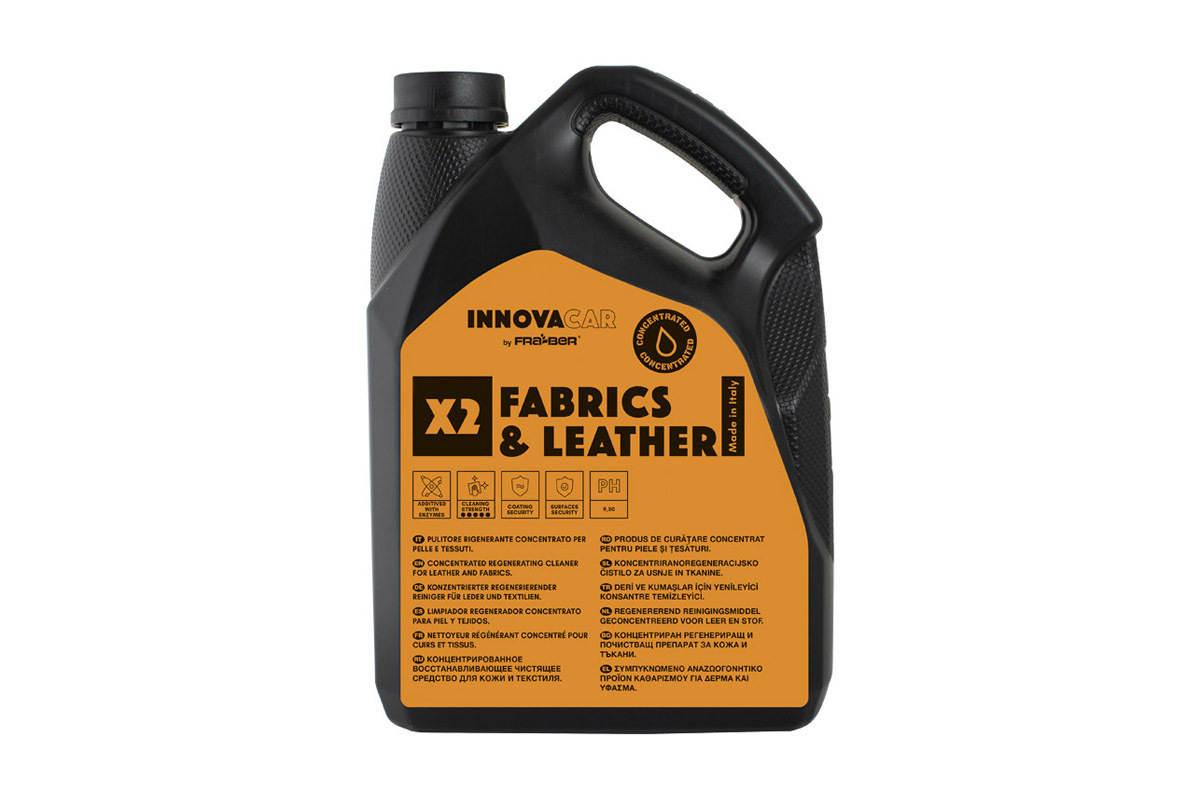 X2 Fabrics&leather concentrat 4,54L - Концентрат Средство для очистки и регенерации кожи и тканей