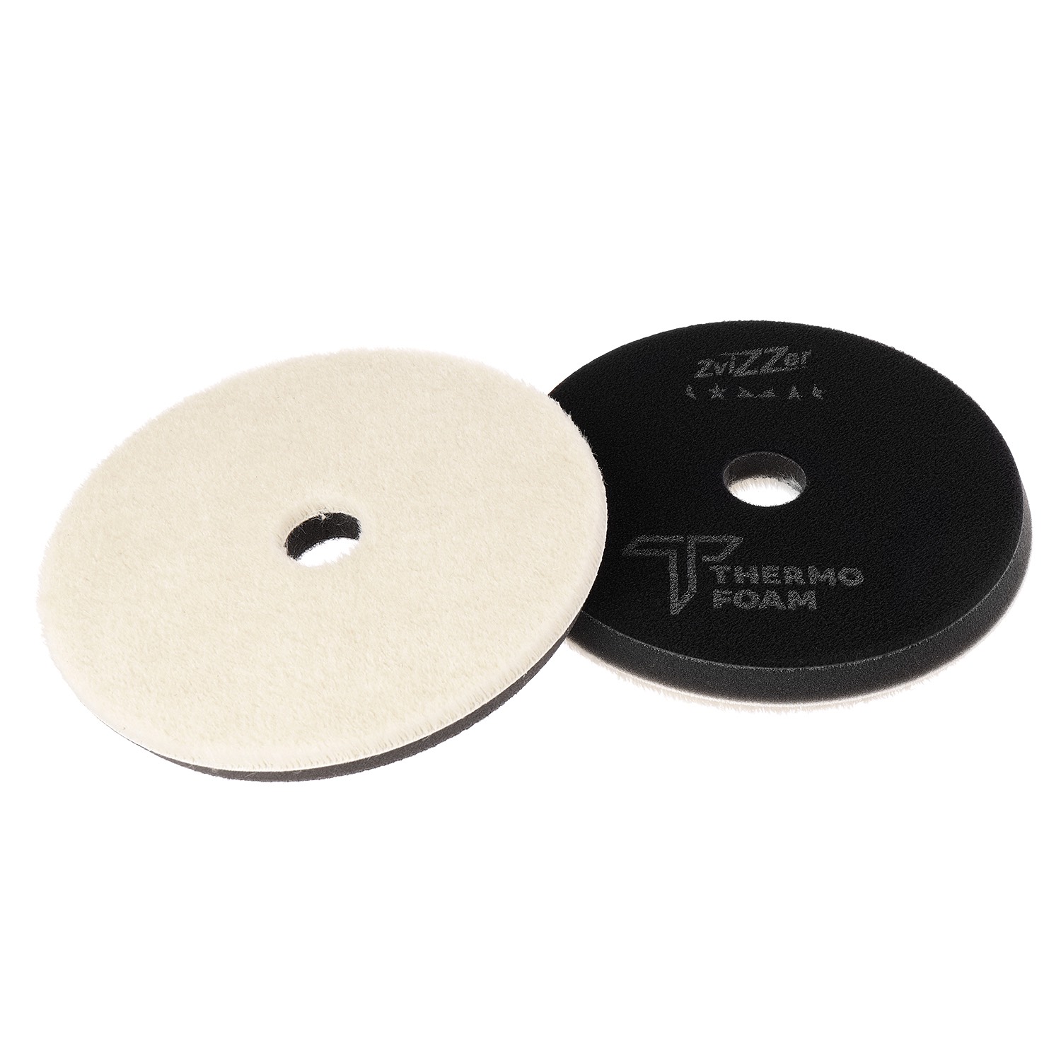 160/20/150 - ZviZZer THERMO WOOL 20mm (DA) - меховой круг, полутвердый интерфейс (синий)