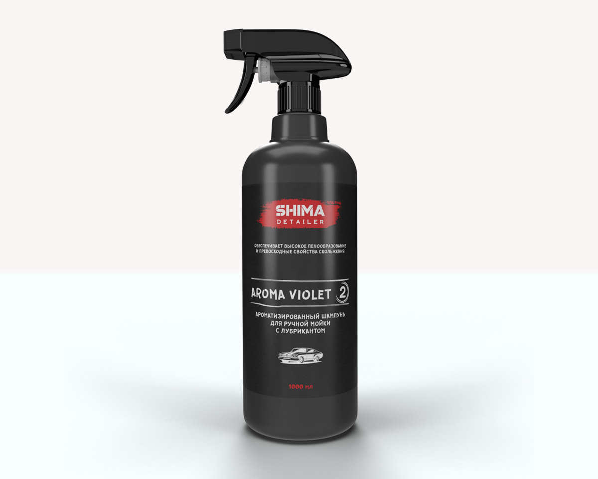 SHIMA DETAILER AROMA VIOLET Концентрированный шампунь для ручной мойки автомобиля