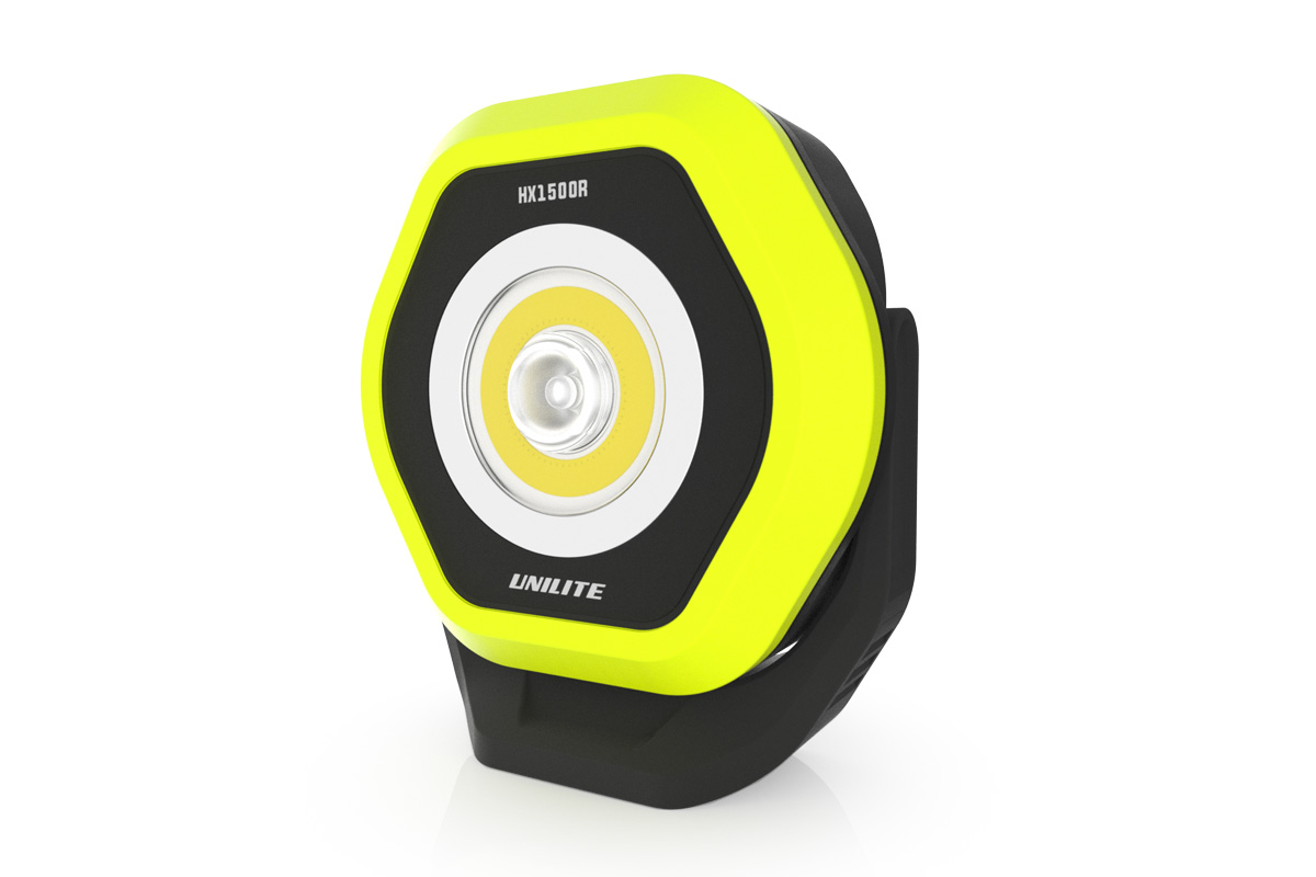 HX1500R - Компактный dual led светильник 1500 Lm, 5200 mAh, IP65
