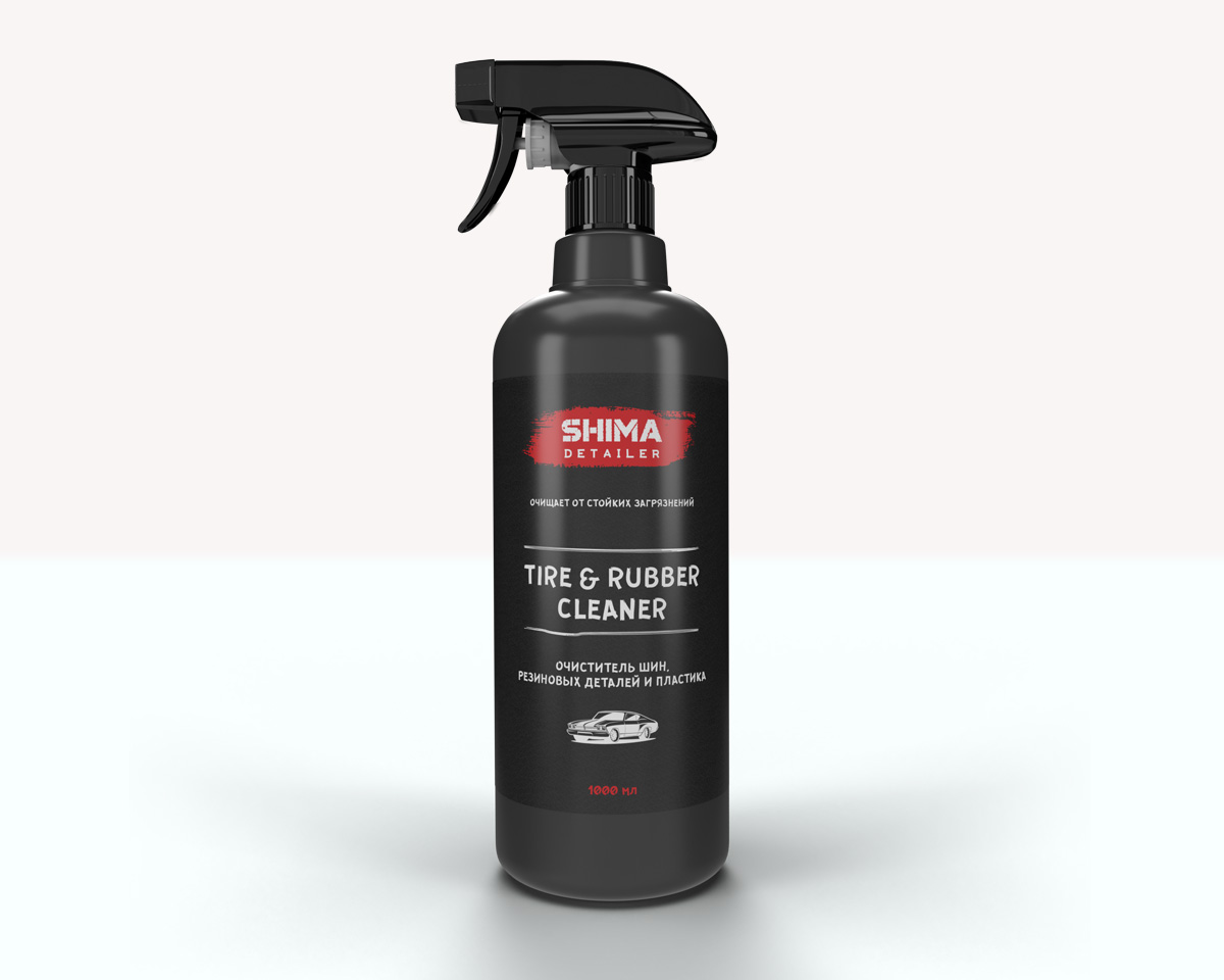 SHIMA DETAILER TIRE AND RUBBER CLEANER Очиститель шин, резиновых деталей и пластика
