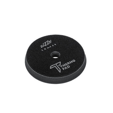 ZV-TP00014020BK/1 Zvizzer Thermo Pads ULTRA SOFT 130- 140/20/125мм, 1 шт. Полировальный термостойкий поролоновый чёрный круг ультра мягкий 5 kPa.