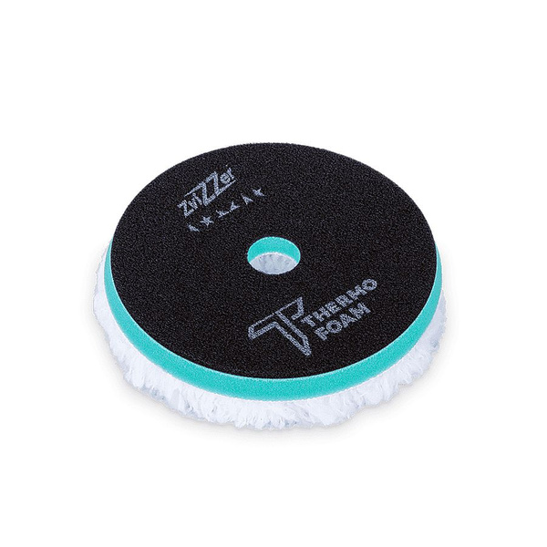 140/20/125 - ZviZZer THERMO WOOL 20mm (DA) - меховой круг, полутвердый интерфейс (синий)