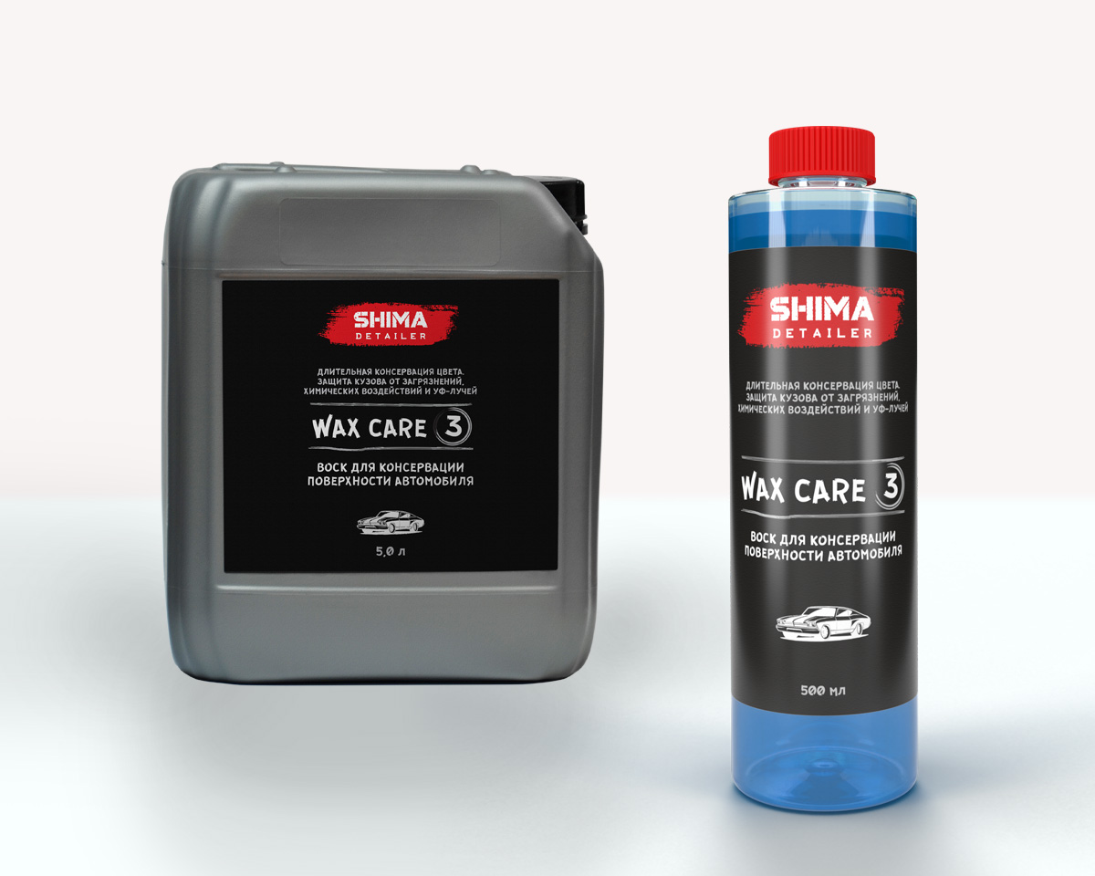 SHIMA DETAILER WAX CARE Воск для консервации поверхности автомобиля