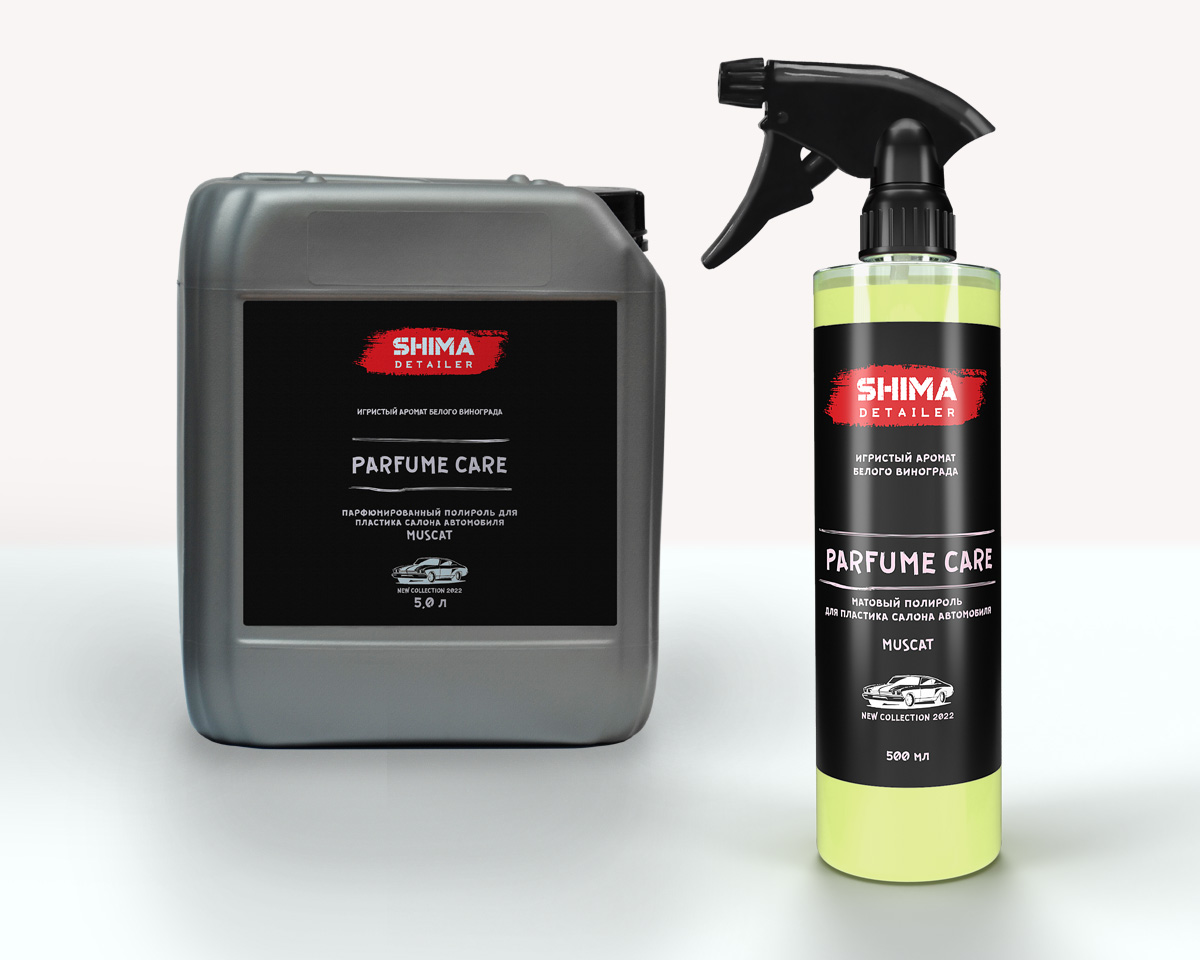SHIMA DETAILER PARFUME CARE MUSCAT Парфюмированный полироль для пластика салона автомобиля