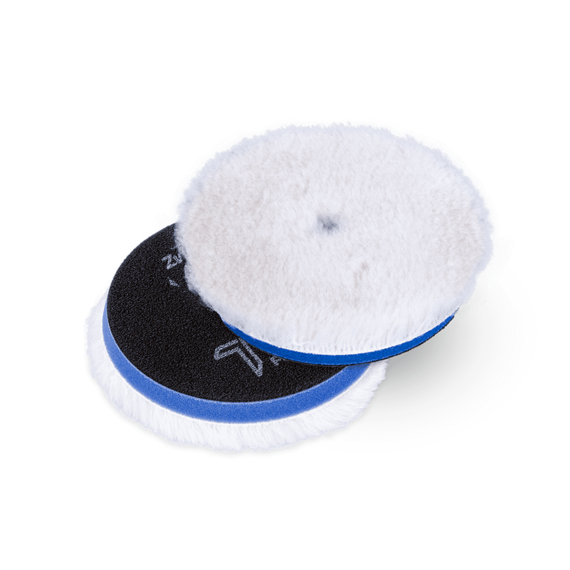 160/30/150 - ZviZZer THERMO WOOL 30mm (RO) - меховой круг, полутвердый интерфейс (синий)