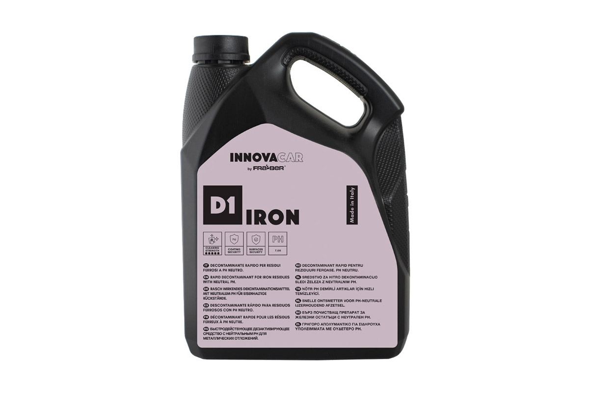 D1 Iron - состав для удаления металлических вкраплений и ржавчины с нейтральным pH
