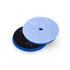 Zvizzer Thermo Hybrid 160/15/150мм Комплект 2 шт. Полировальный гибридный круг из натурального и искусственного меха на полутвёрдом Termo поролоне с липучкой