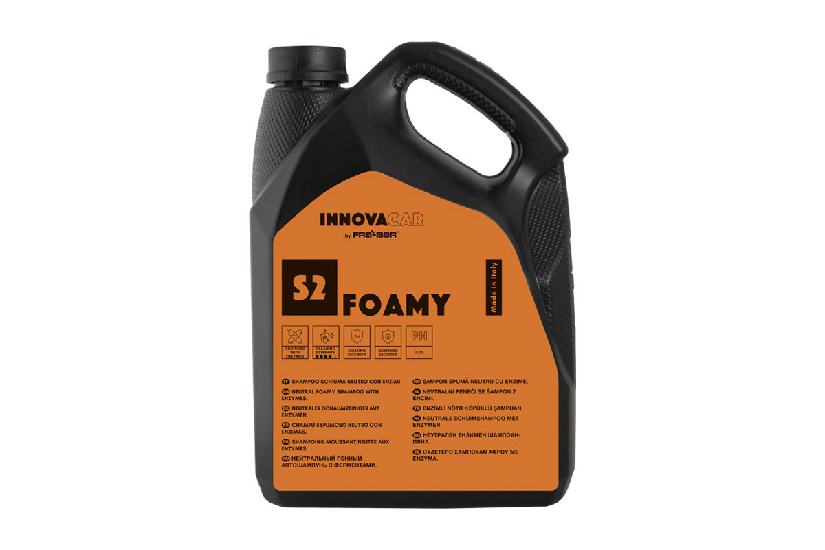 S2 Foamy - pH Нейтральный пенный автошампунь с энзимами