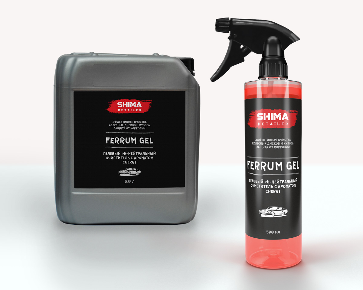 SHIMA DETAILER FERRUM GEL Гелевый pH-нейтральный очиститель