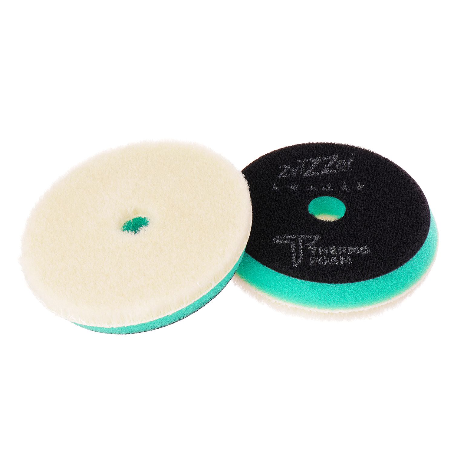 140/30/125 - ZviZZer THERMO WOOL 30mm (RO) - меховой круг, полутвердый интерфейс (синий)