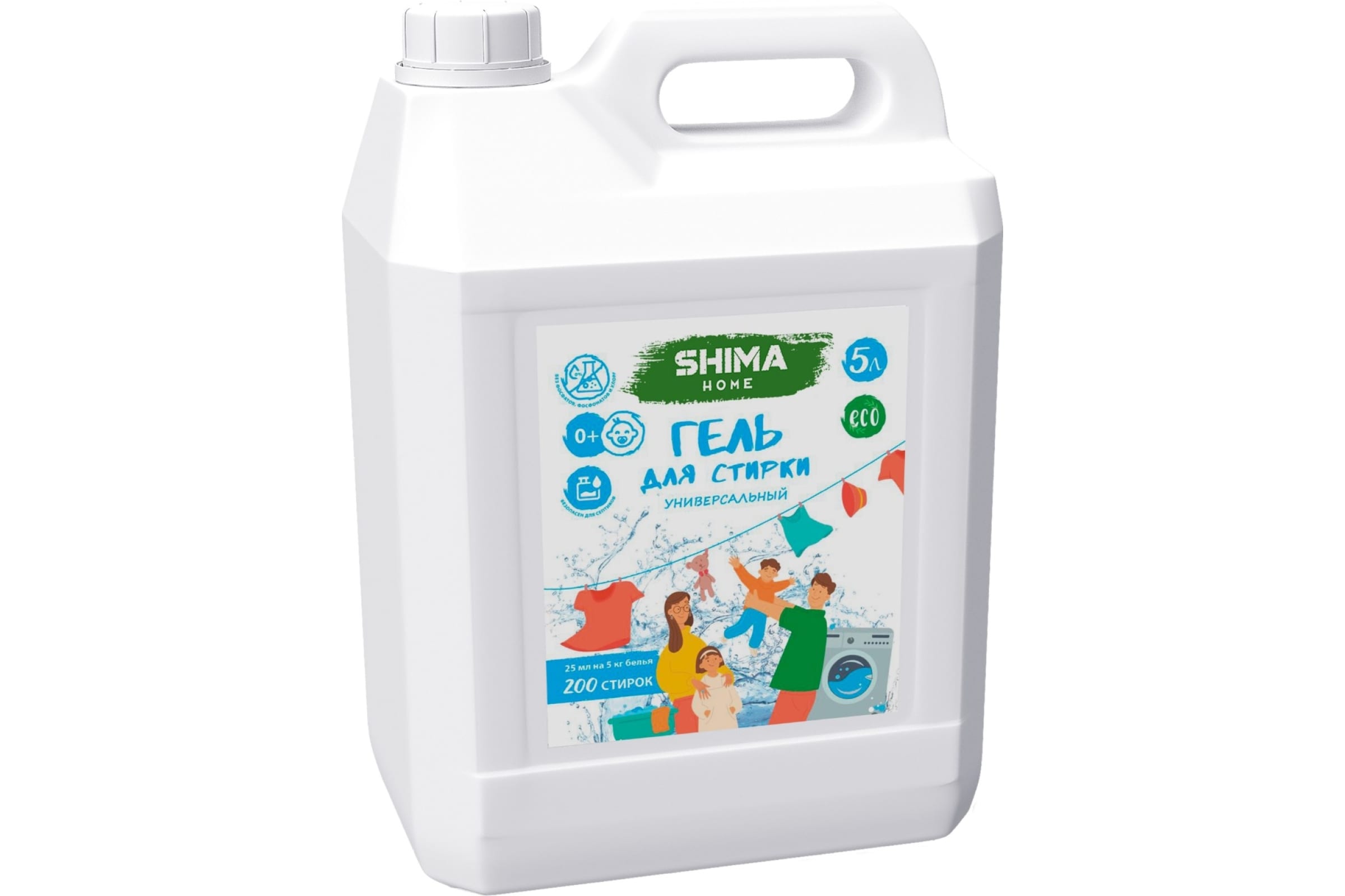 Гель для стирки универсальный SHIMA HOME