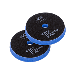 Zvizzer Thermo Pads MEDIUM 140/20/125мм Комплект 2 шт. Полировальный термостойкий поролоновый синий круг средней плотности 11 kPa