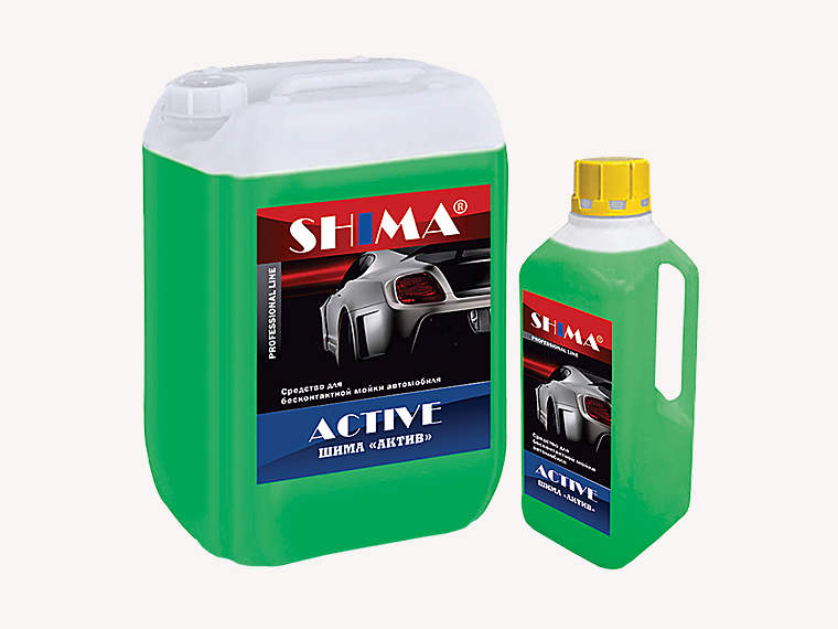 SHIMA ACTIVE среднещелочное средство для мойки автомобиля