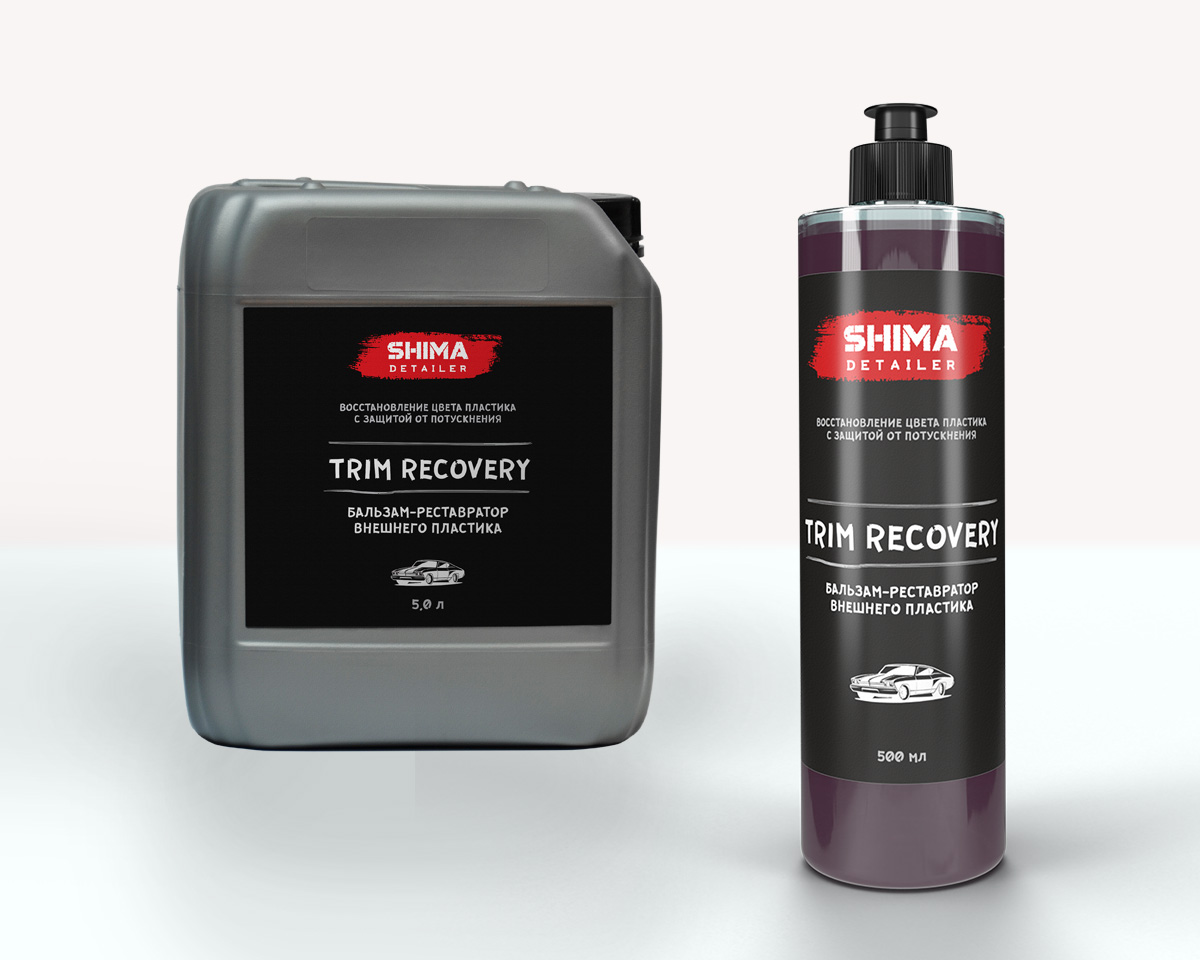 SHIMA DETAILER TRIM RECOVERY Бальзам-реставратор внешнего пластика